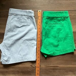 Two Pairs Jcrew Women Shorts Sz 8